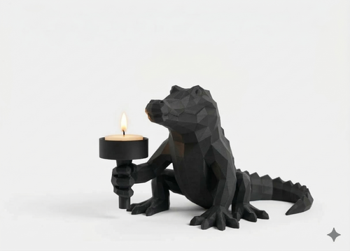Coccodrillo Candle_ Porta candela