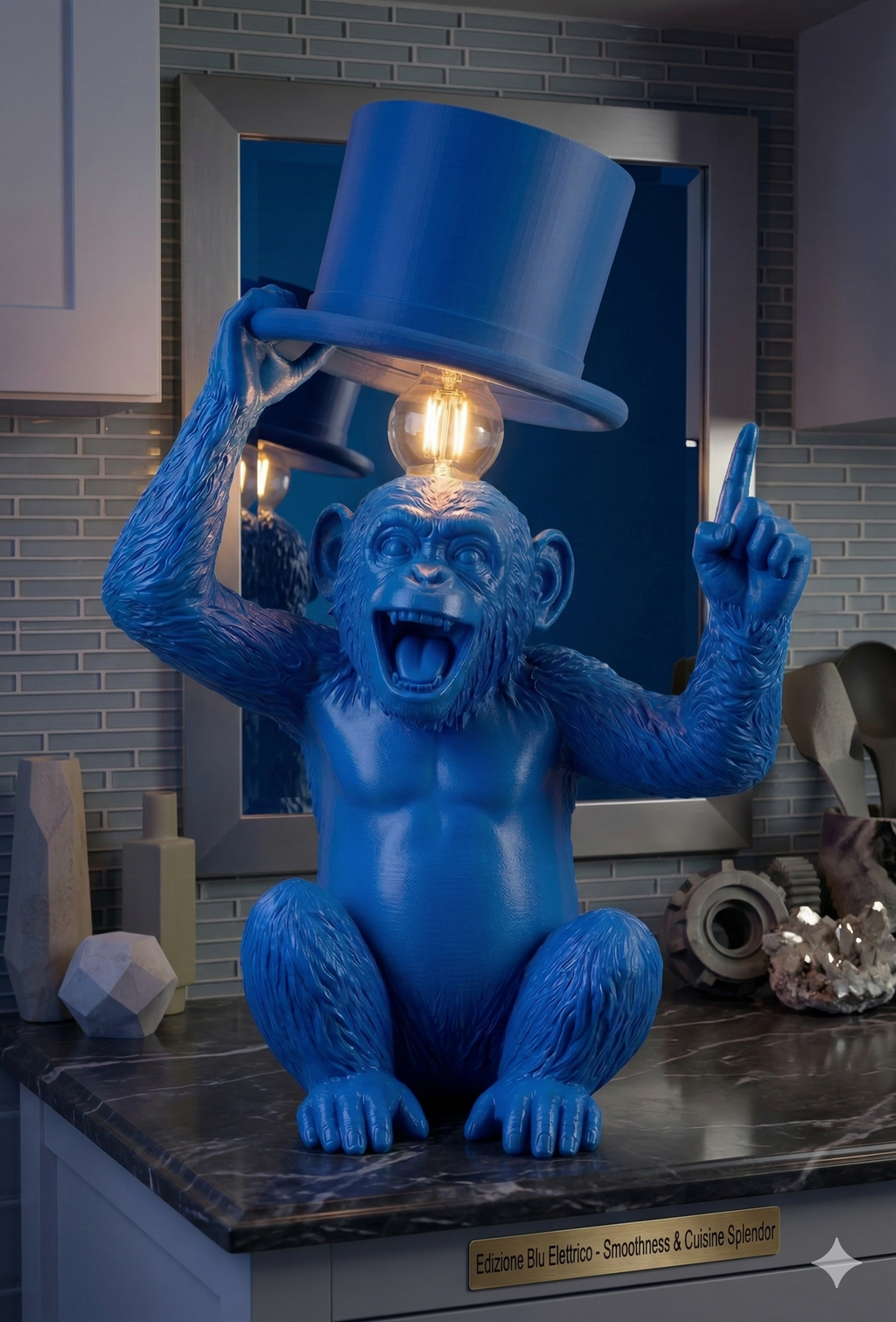 MONKEY LAMPADA 3D L=35CM