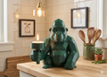 Gorilla Candle Holder – L'Incontro tra Design Poligonale e Stampa 3D