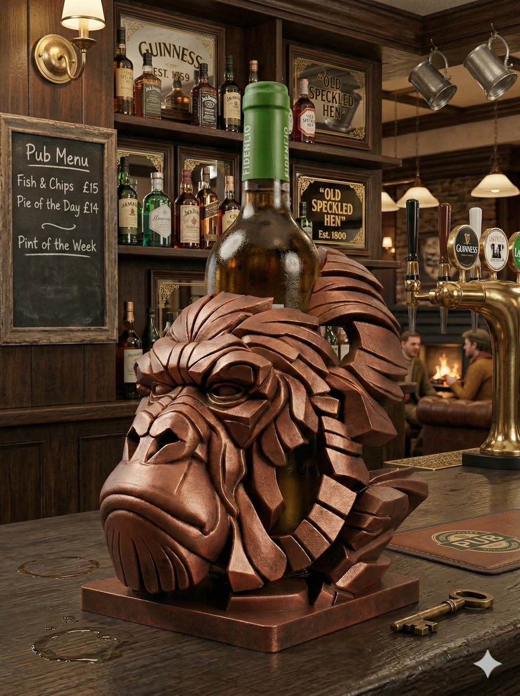 Supporto Portabottiglie Gorilla Wine