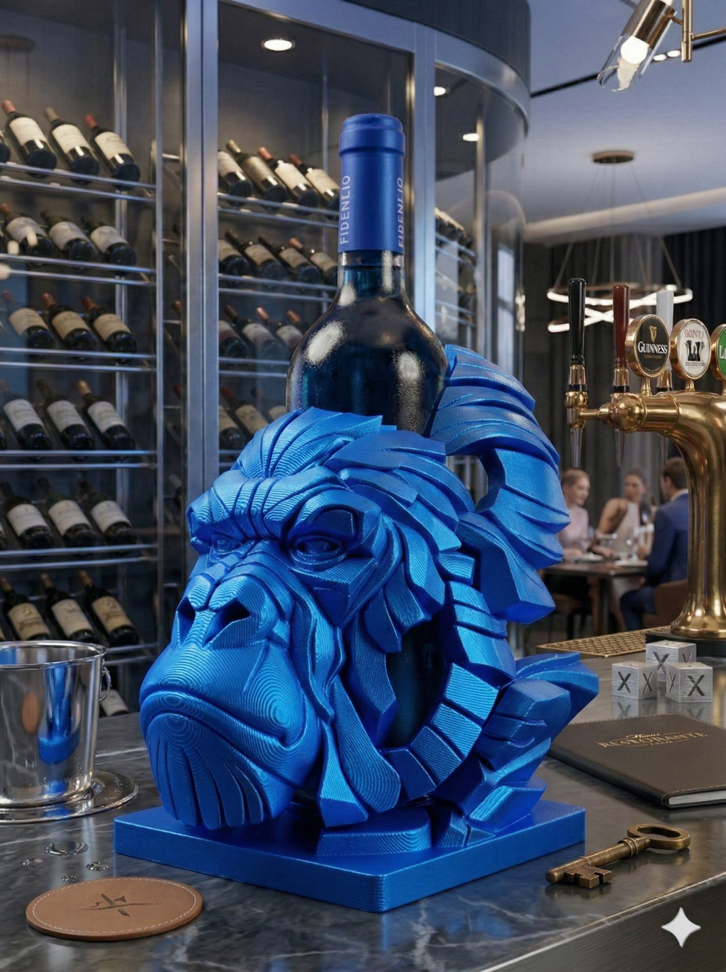 Supporto Portabottiglie Gorilla Wine