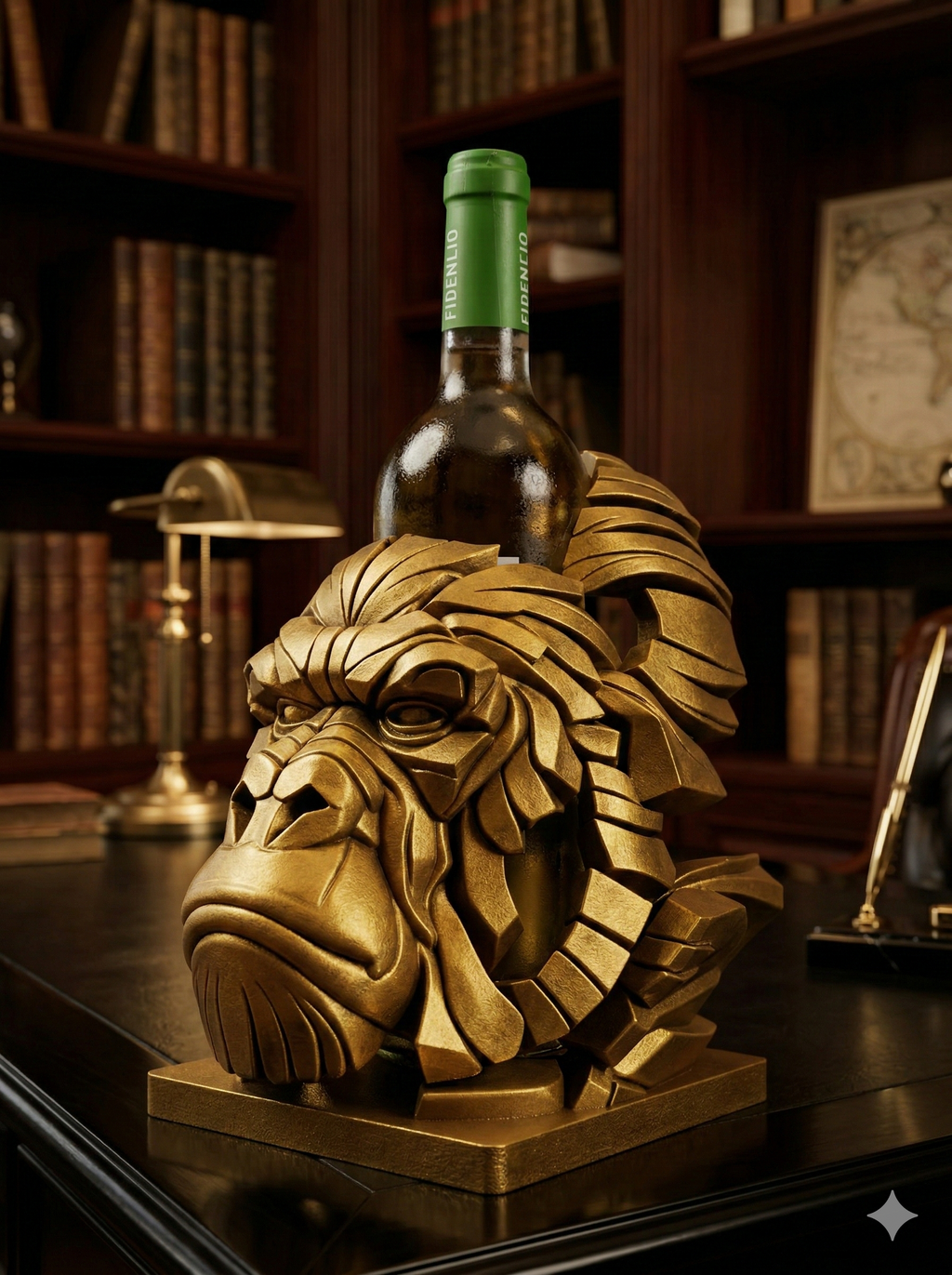 Supporto Portabottiglie Gorilla Wine