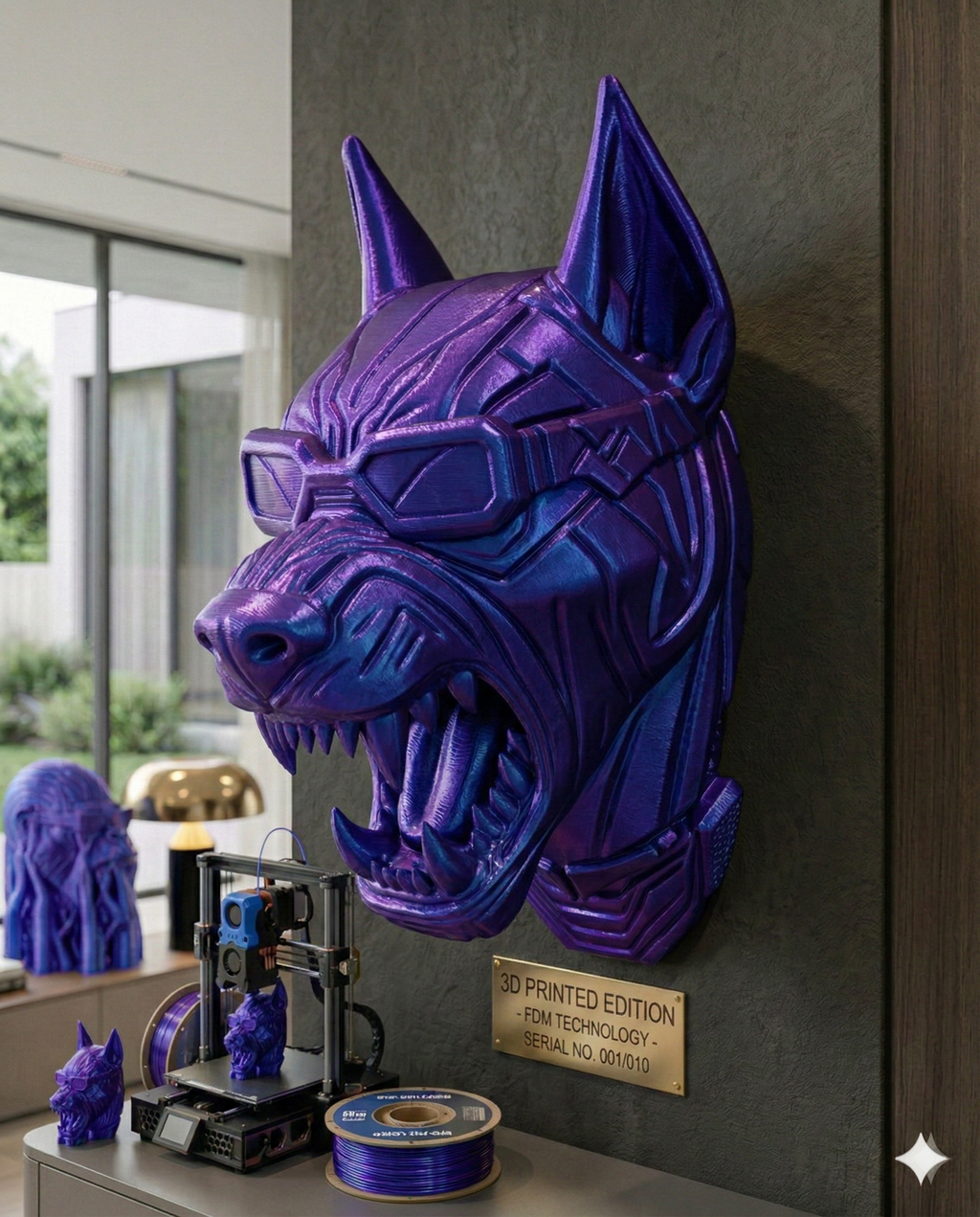 Cyber-Hound Guardian | Doberman Edition