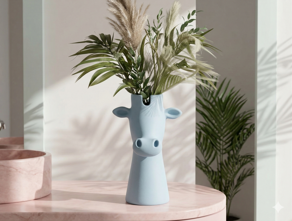 Vaso Giraffa in Scultura Digitale (20cm)