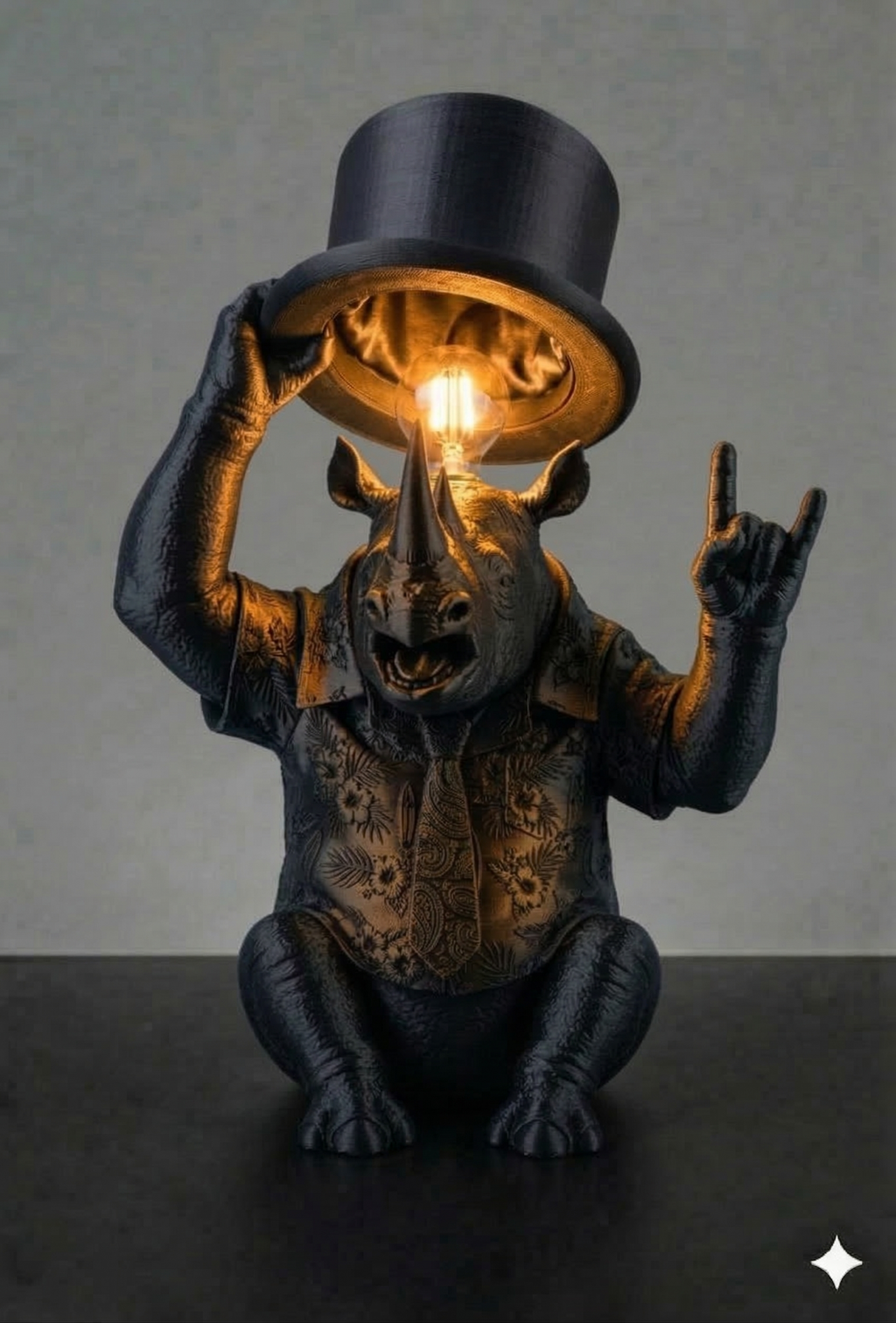 Rhino-Rock Star: Vacanze (Illuminate) alle Hawaii"