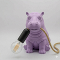 Hippo Glow: Lampada di Design in Stampa 3D   H 24cm
