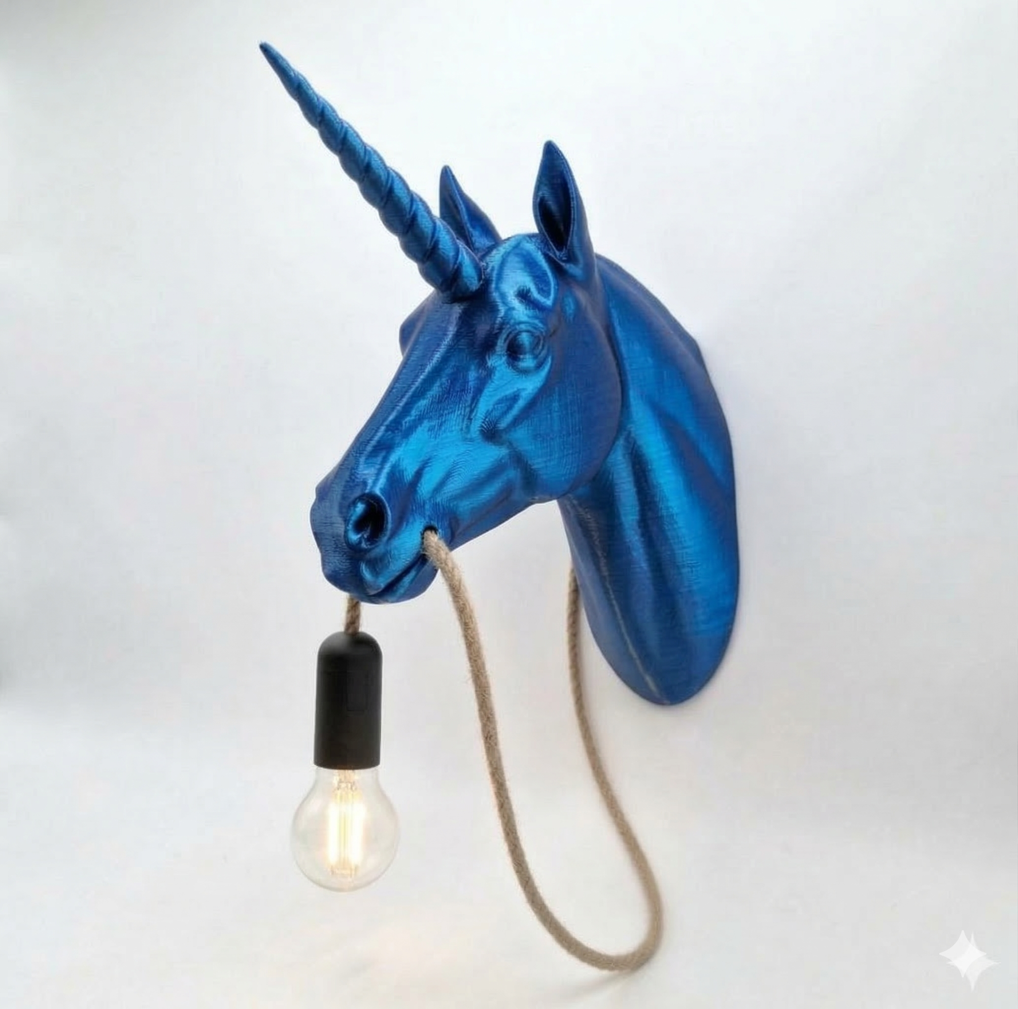 Unicorn Light/Lampada Unicorno 24 cm