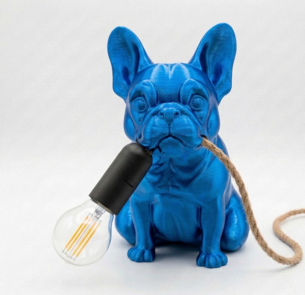 🐶 Lampada Frenchie Glow: L'Icona del Design in Stampa 3D