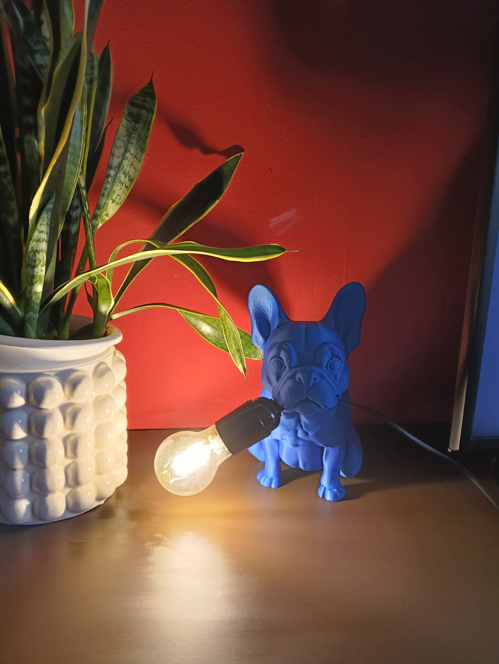 🐶 Lampada Frenchie Glow: L'Icona del Design in Stampa 3D